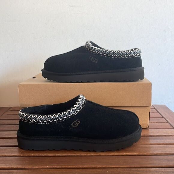 UGG Tasman Slipper Black USA Women Size 9/UK 7/EU 40 - Picture 4 of 17